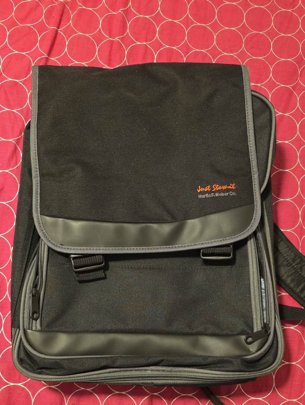 Just Stow-it Black Art And Crafting Travel Backpack